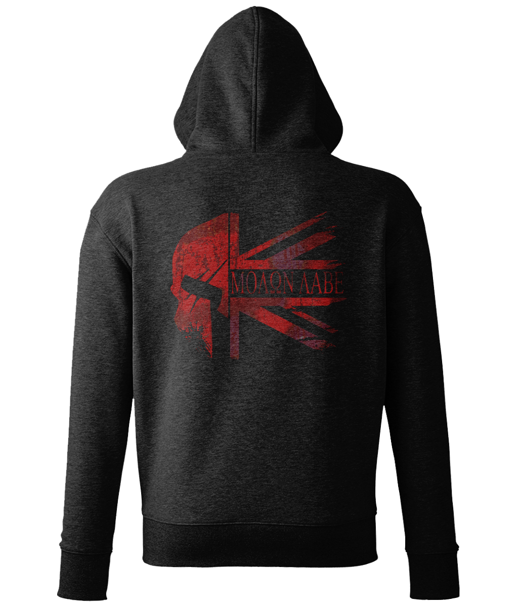 Molon Labe Hoodie - Bloody