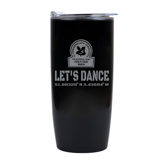 Fan Dance Double Walled Drinks Tumbler - 530ml