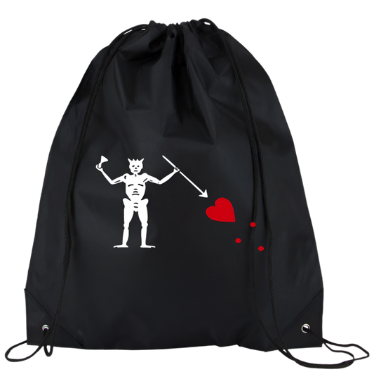 Blackbeard Drawstring Bag