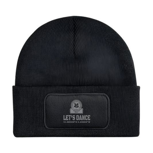 Fan Dance Patch Beanie Hat